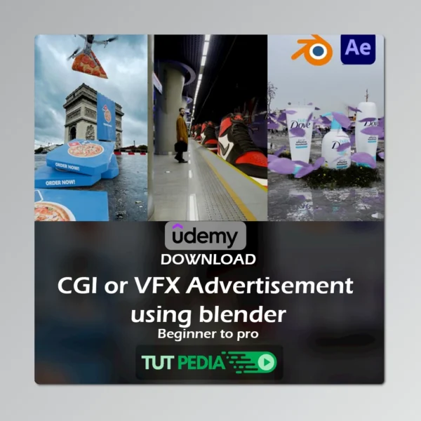 Beginner to pro: CGI or VFX Advertisement using blender Course