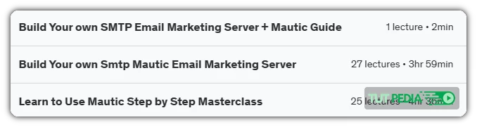 Build Your own SMTP Email Marketing Server + Mautic Guide Course