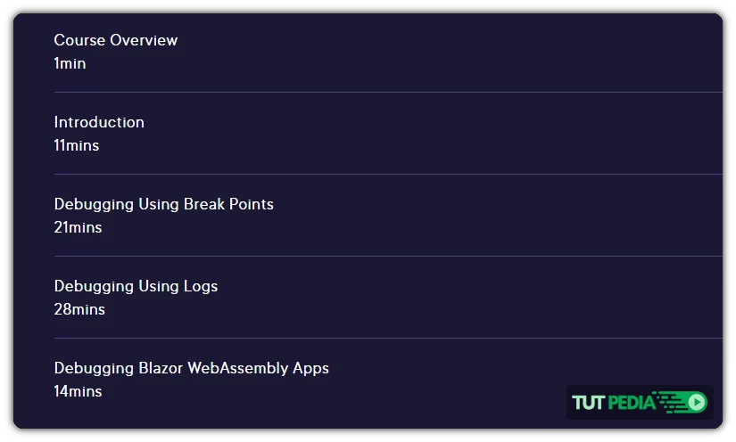 Debugging in ASP.NET Core 6 Blazor Course By Ervis Trupja