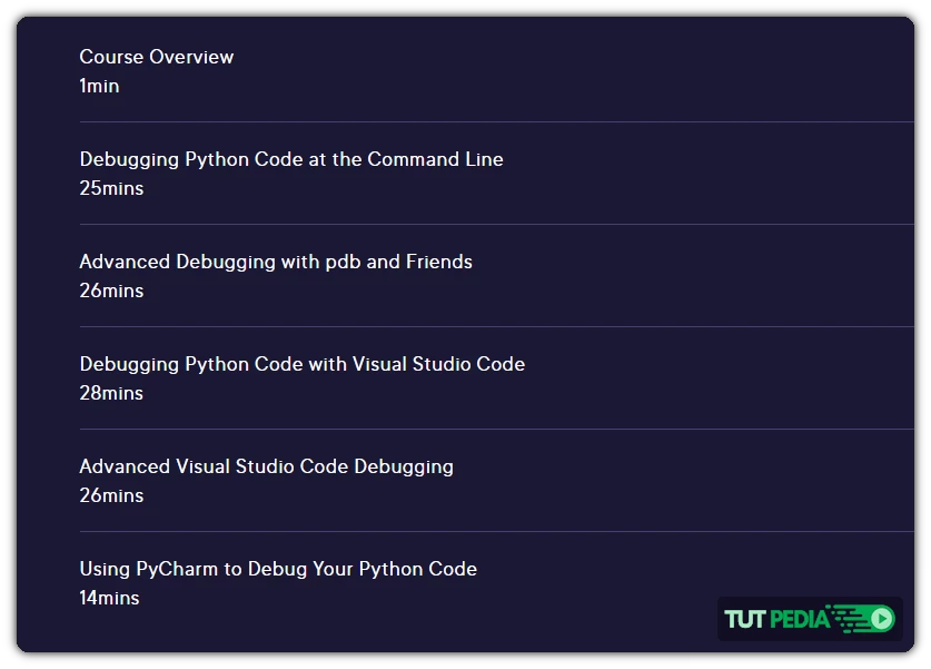 Debugging in Python Course By Douglas Starnes