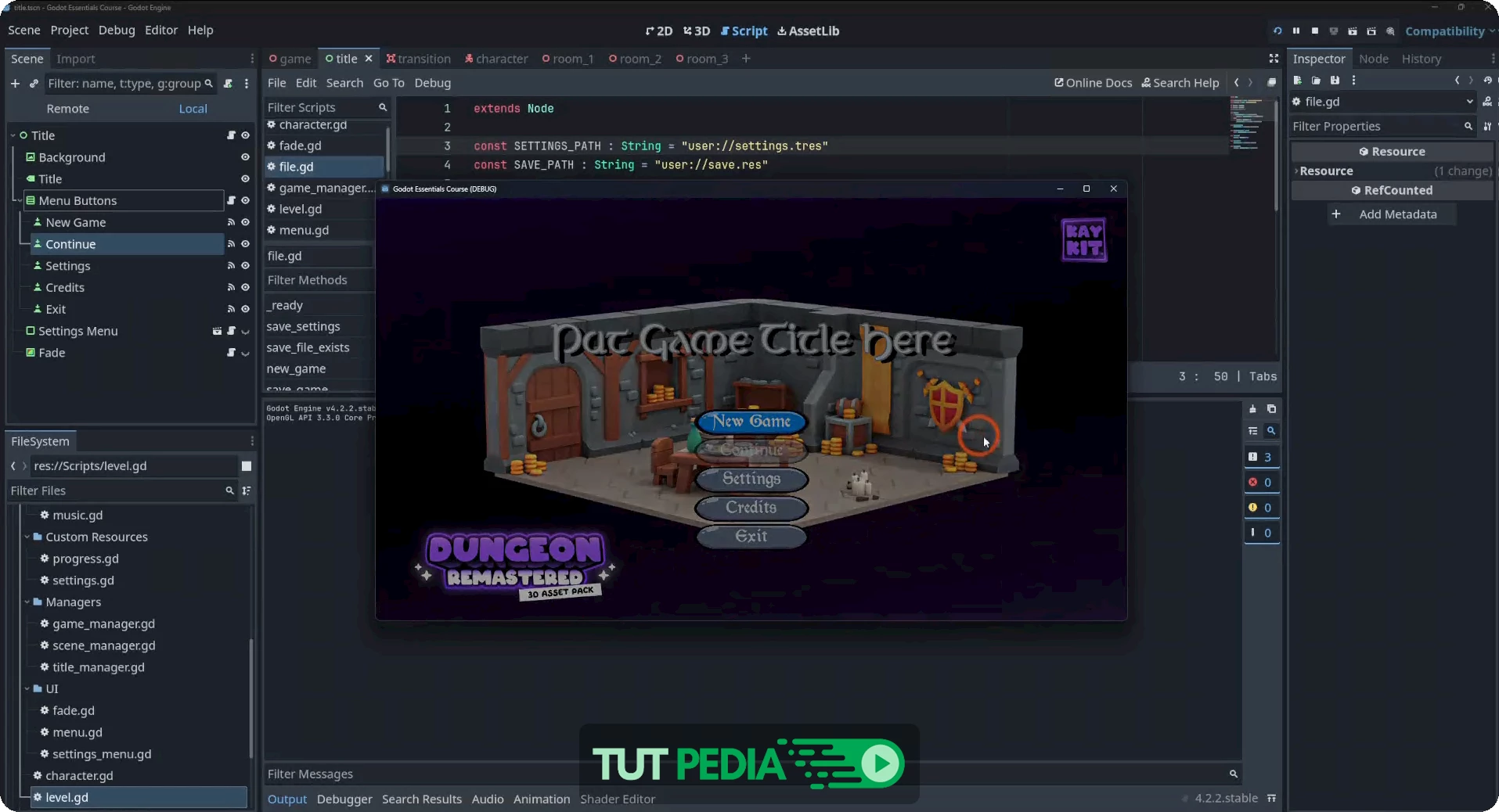 Game Development Essentials in Godot Course