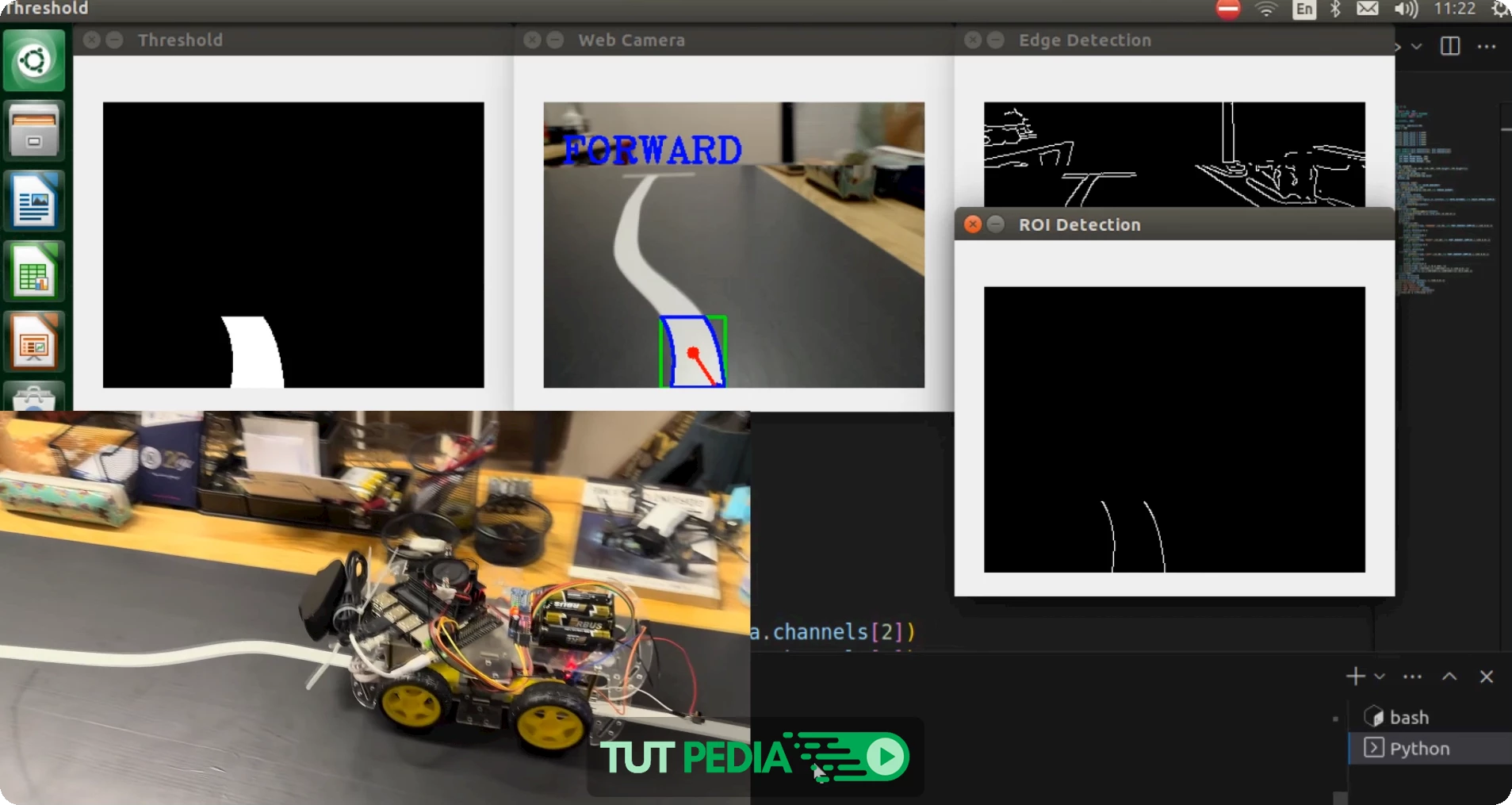 Self Driving Car with Jetson Nano : Lane Tracking , OpenCV Course