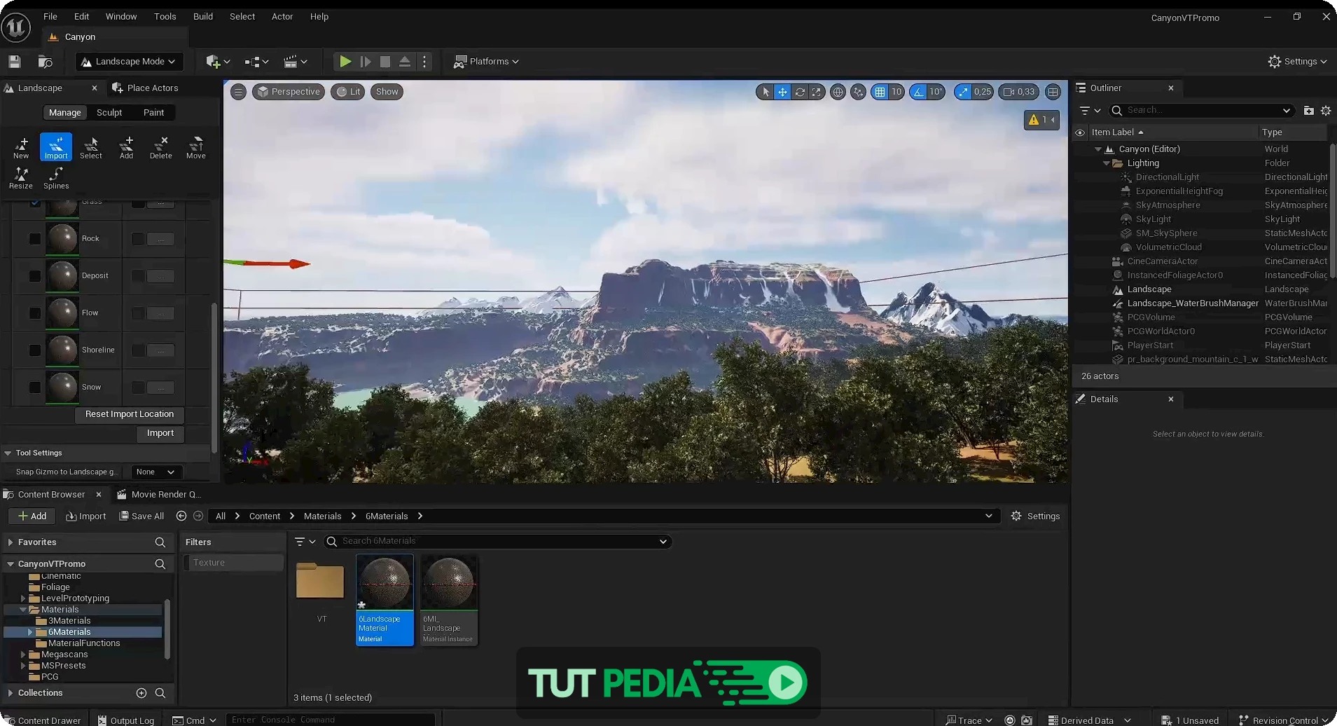 Unreal Engine 5.4 and Gaea 2.0 Environment Creation Course