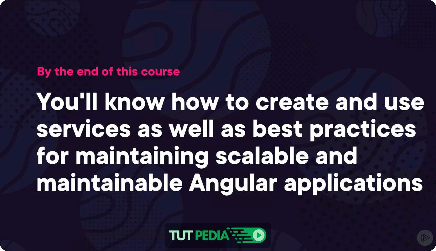 Angular Services Course By Jim Cooper