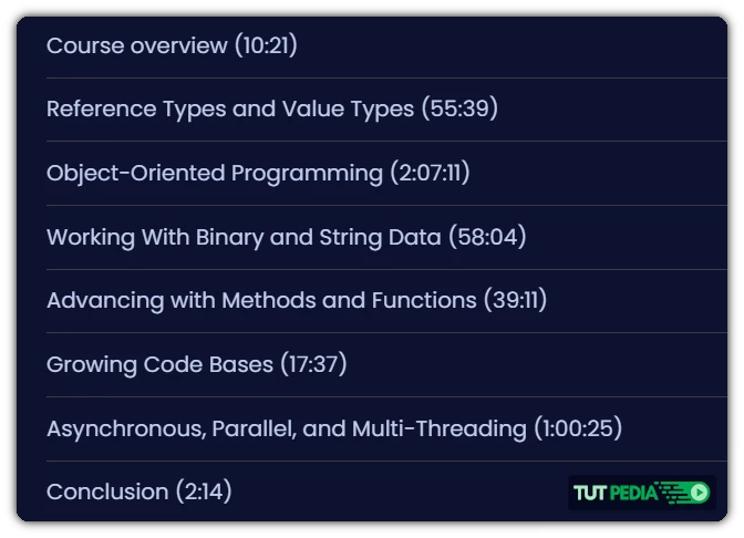 Deep Dive: C# Course