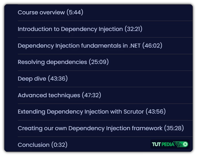 From Zero to Hero: Dependency Injection in .NET Course