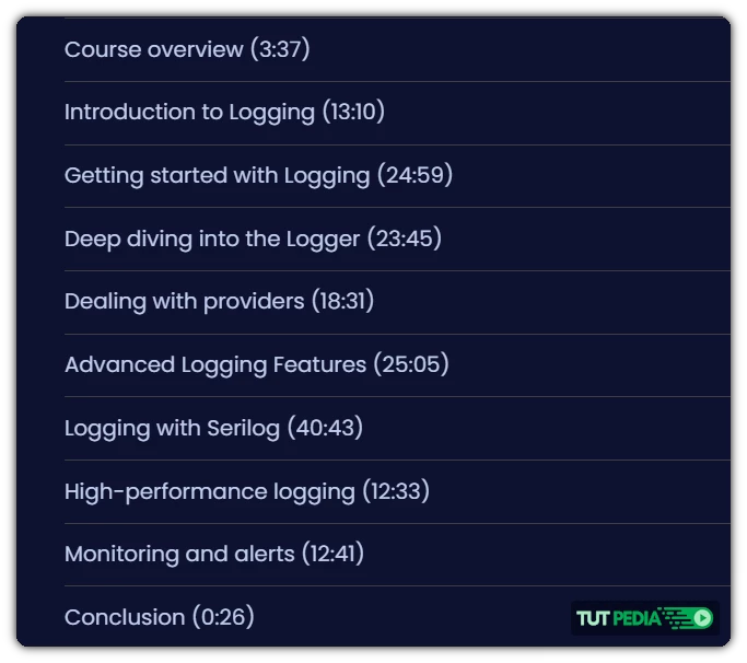 From Zero to Hero: Logging in .NET Course