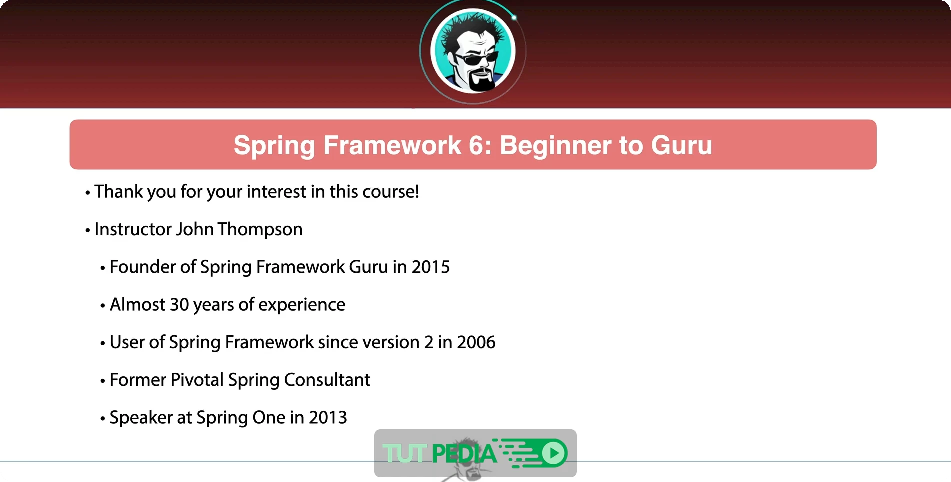 [NEW] Spring Framework 6: Beginner to Guru Course