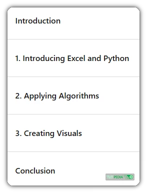 Python in Excel: Data Outputs in Custom Data Visualizations and Algorithms Course