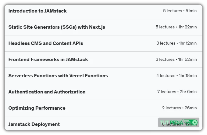 The Complete Course of JAMStack 2024