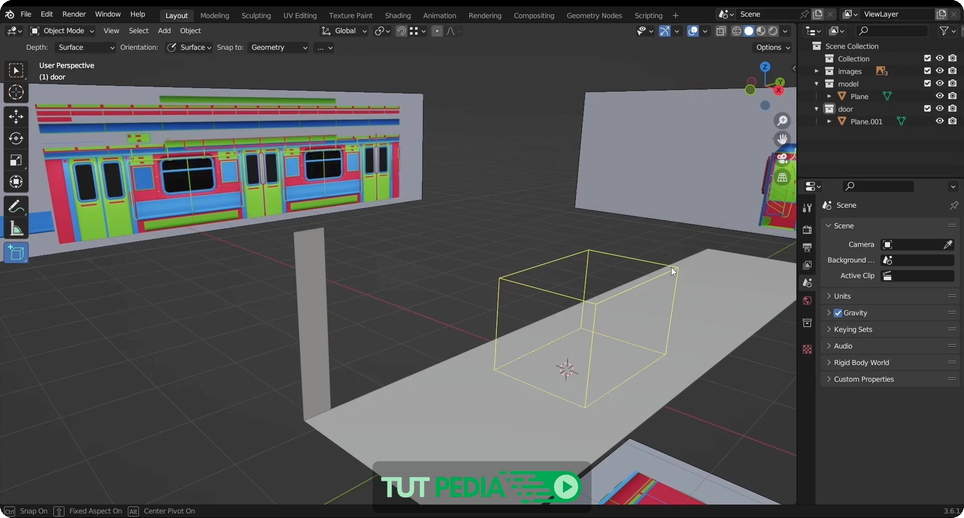 3D Modeling with Blender : Create a Realistic Subway Course