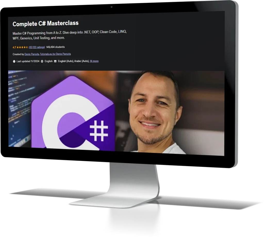 Complete C# Masterclass by Denis Panjuta