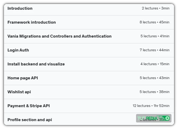 Dart Framework API Building Course