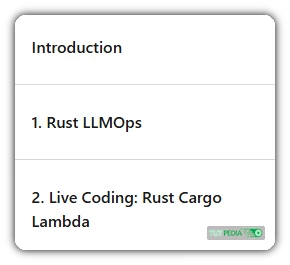 Rust LLMOps Course